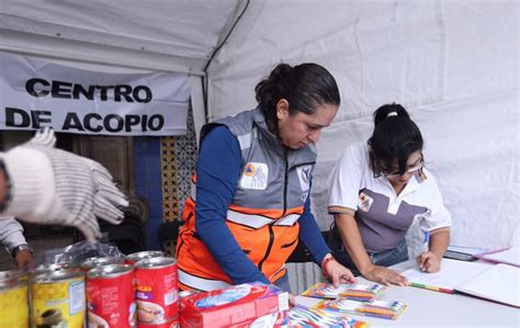 Conoce Los Centros De Acopio Para Los Damnificados Por El Sismo Mentepost