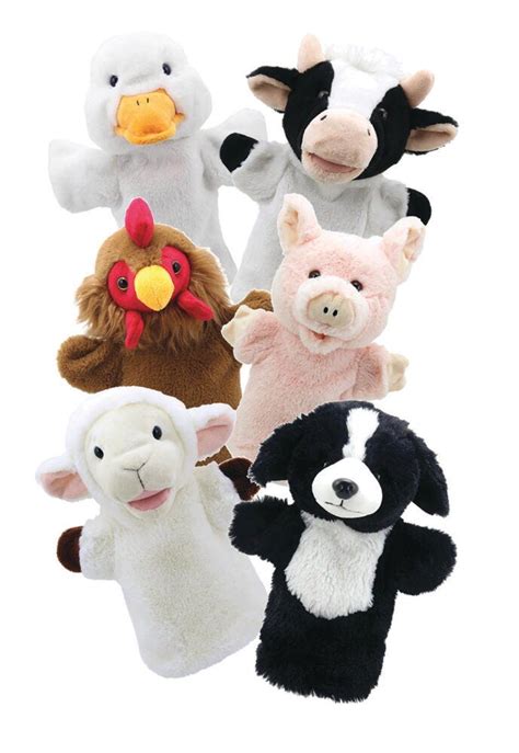 Farm Animals Glove Puppets