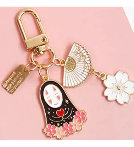 Llavero El Viaje De Chihiro Sin Cara Kaonashi Kawaii Ghibli En Venta En