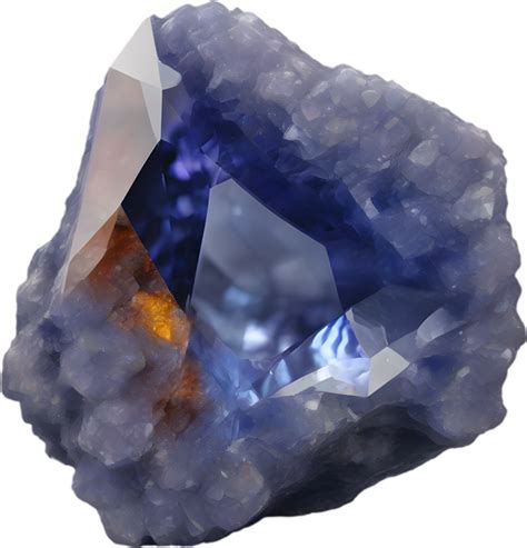 AI generated Sapphire stone, colorful gemstone clipart. 42599104 PNG