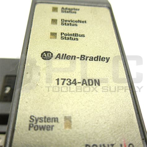 ALLEN BRADLEY 1734 ADN B DEVICENET ADAPTER PLC Toolbox Supply