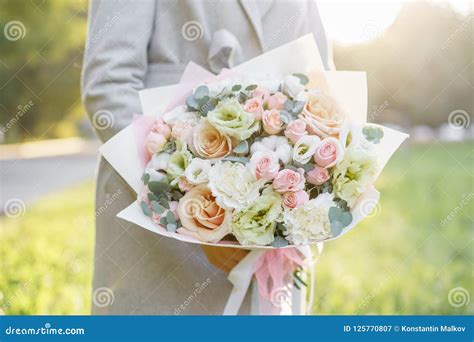 Pastel Color Flower Bouquet Bouquet