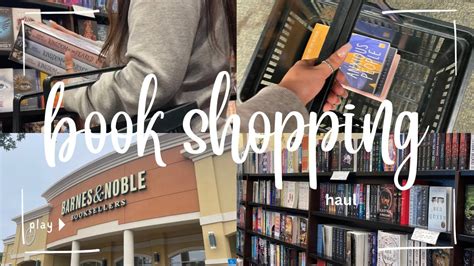 BOOKSTORE VLOG Book Shopping At Barnes Noble Huge Book Haul