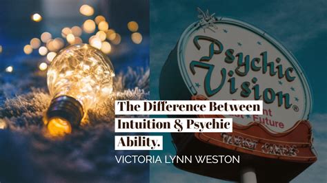 The Difference Between Intuition And Psychic Ability Business Psychic