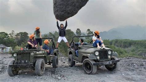 Lava Tour Merapi Alternatif Wisata Ekstrem Di Yogyakarta Tribun Travel