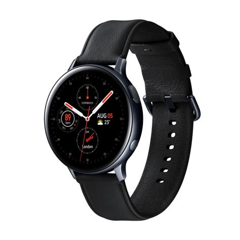 Samsung Galaxy Watch Active Mm Sm R Stainless Steel Black