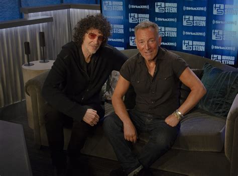 Howard Stern Hosts Bruce For The First Time Bruce Springsteen