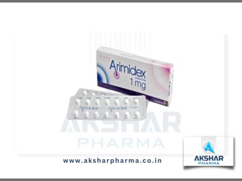 Arimidex 1mg Tablet At 627000 Inr At Best Price In Surat Gujarat