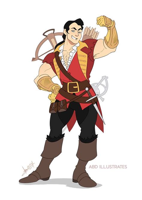 Gaston The Ranger By Abd Illustrates On Deviantart Disney Dragon