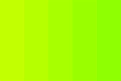 yellow green to light green Color Palette