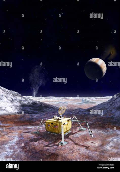 PIA21048 - Europa Lander Mission Concept (Artist's Rendering), Figure 1 ...