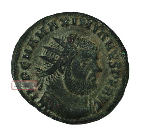 Maximianus Herculius Ae Antoninianus Ad Roman Empire Bronze