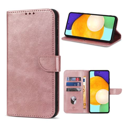 B B Solidenz Bookcase Samsung Galaxy A Rose Gold