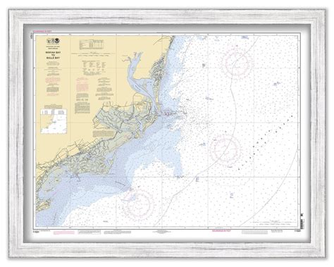 Winyah Bay To Bulls Bay South Carolina 2012 Nautical Chart Etsy