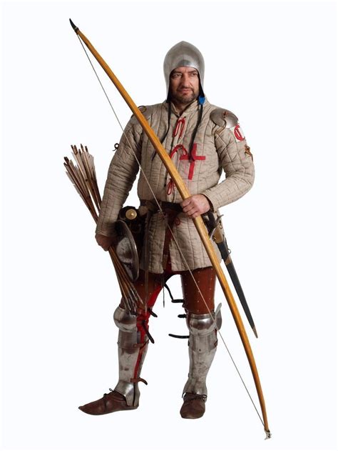 15th Century English Archer Medieval Archer Medieval Armor Ancient