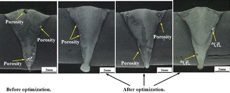 Weld Cross Section Diagram