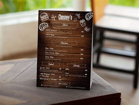 Restaurant Menu Design on Behance