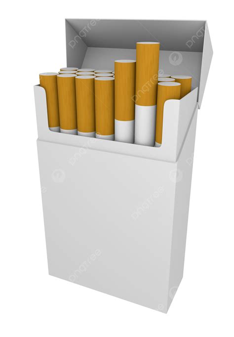 Paquet De Cigarettes PNG Objet Papier Isolé Image PNG pour le