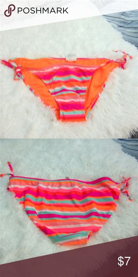 3 For 10 Old Navy Striped Bikini Bottoms Size XL Striped Bikini