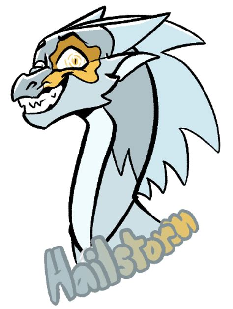 Hailstorm Wings Of Fire By Eatingzcrackerz On Deviantart