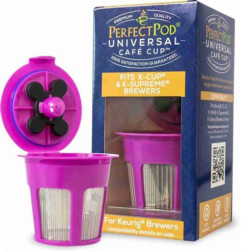 Perfect Pod Universal Café Cup Reusable Coffee Filter Review Coffee Makers