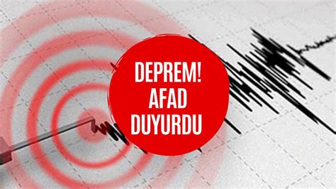 Korkutan Deprem Evre L E Ve Llerde De Hissedildi