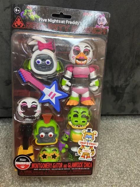 FUNKO SNAPS FIVE Nights At Freddy S Montgomery Gator And Glamrock