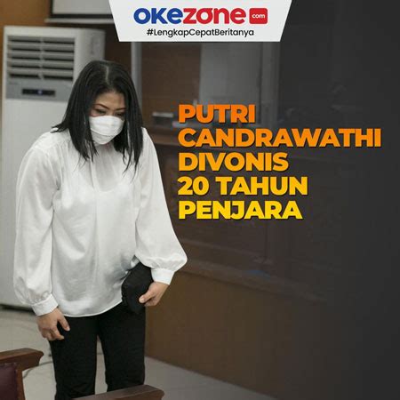 Putri Candrawathi Divonis Tahun Penjara Foto Okezone Infografis