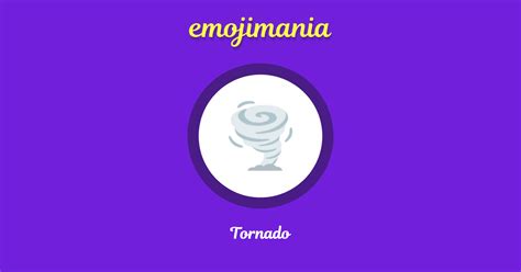 🌪 Tornado emoji Copy & Paste - Emojimania