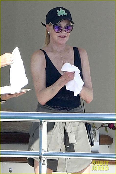 Melanie Griffith Rocks Bikini On Vacation In Sardinia Photo