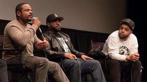 Ice Cube F Gary Gray And O Shea Jackson Jr Straight Outta Compton