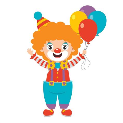 Cartoon Drawing Of A Clown 5520443 Vector Art at Vecteezy