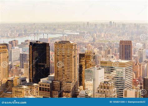 Arquitectura De Manhattan Nueva York Los E E U U Imagen Editorial