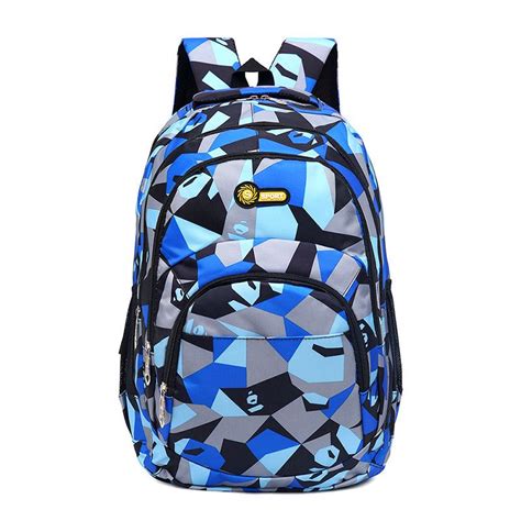 Primary Secondary School Bag Backpack Boy Girl Kids Children Bags Beg