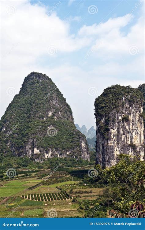 Guilin mountains, China stock image. Image of international - 15392975