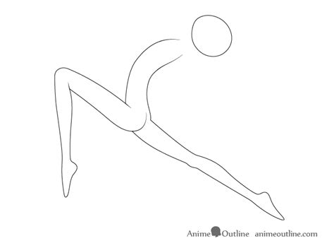 How To Draw Anime Poses Step By Step Animeoutline