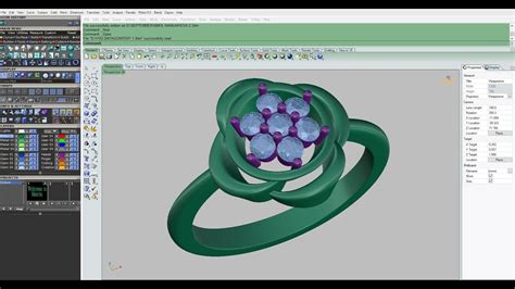 Rhino Matrix Tutorials How To Make Ring In Matrix Making A D Ring