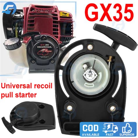 Universal Recoil Pull Starter For 4 Stroke Brush Cutter Engine Gx35