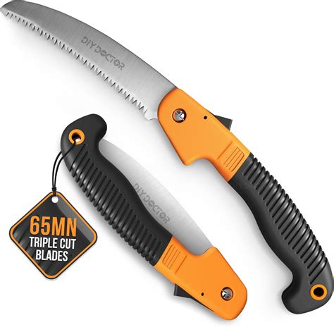 Davaon Pro Folding Pruning Saw Premium Folding Hand Saw For Bushcraft