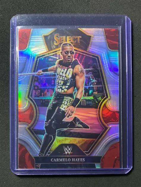 2023 PANINI SELECT WWE Carmelo Hayes Premier Level Silver 104 EUR 3 75