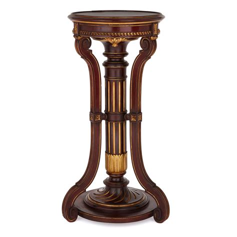 Antique Wooden Pedestal - Best Decorations