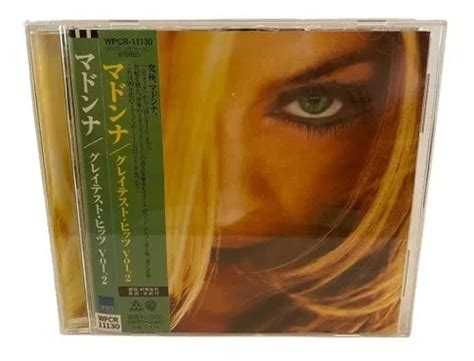 Madonna Ghv2 Greatest Hits Volume 2 Cd Jap Obi Usado