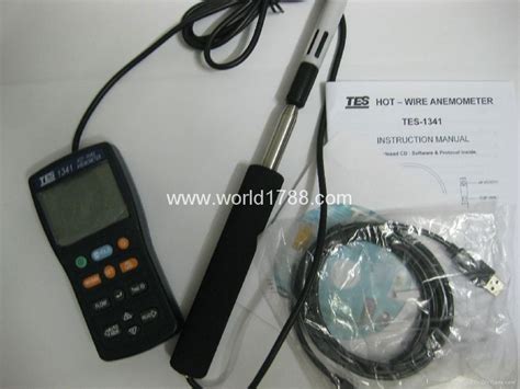 TES 1341 Hot Wire Anemometer TES 1341 1340 China Manufacturer Other Electrical