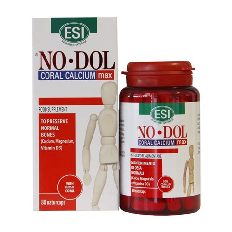 Calciu Coral Max NoDol 80 Capsule Esi Spa Farmacia Tei Online