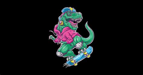 Sk8er Boi Rex Sk8 Sticker Teepublic