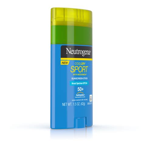 Neutrogena Cooldry Sport Sunscreen Stick With Spf 50 1 5 Oz