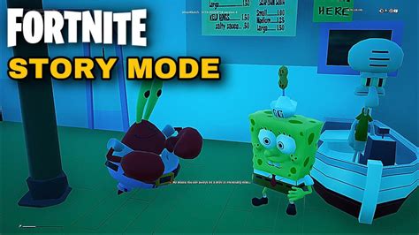 Fortnite Spongebob And The Flying Dutchman Story Mode🧽 😍 Youtube