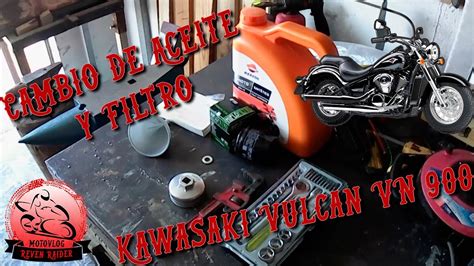 Tutorial Cambio De Aceite Y Filtro A Kawasaki Vulkan Vn Classic