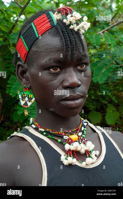 man from the Hamar Tribe in Ethiopia Stock Photo - Alamy