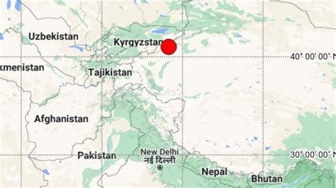 Earthquake of Magnitude 7.2 Rocks China-Kyrgyzstan Border